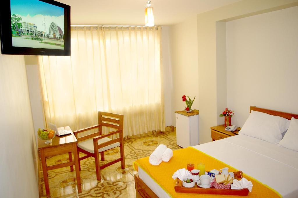 Del Castillo Plaza Hotel Pucallpa Chambre photo